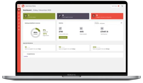Fishery Web Dashboard Demo